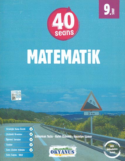 9.Sınıf 40 Seans Matematik Okyanus Yayınları - Ucuzkitapal.com