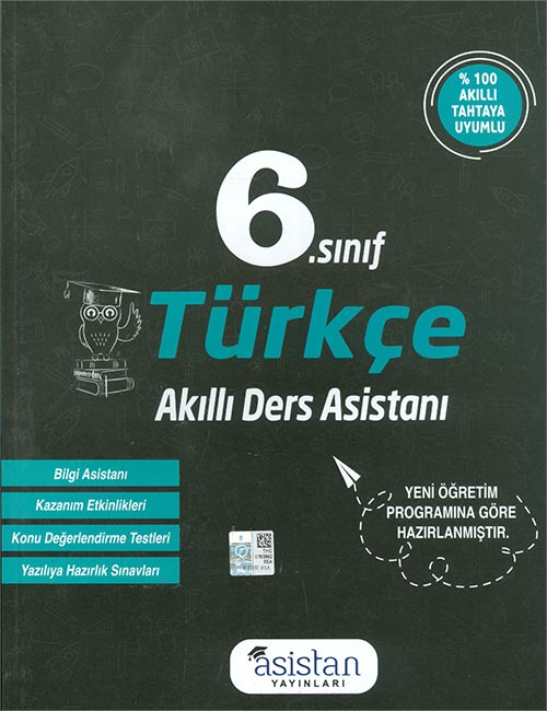 Asistan 6.Sınıf Türkçe Akıllı Ders Asistanı - Ucuzkitapal.com