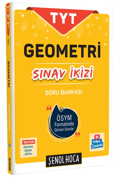Şenol Hoca TYT Geometri Sınav İkizi Soru Bankası - Ucuzkitapal.com