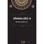 Diwana Zeli-II - Mihemed Şirin Gonç - Sidar Yayınları