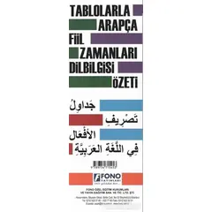 Tablolarla Arapça Fiil Zamanları Dilbilgisi Özeti - Kolektif - Fono Yayınları
