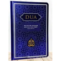 Dua (Evrad-ı Şerife) - Rahle Boy - Arapça+Türkçe - Lacivert - Kolektif - Server Yayınları