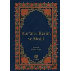 Kuran-ı Kerim ve Meali (Rahle Boy) - Murtaza Turabi - Kevser Yayınları