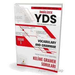 YDS İngilizce Vocabulary and Grammar Issue 1 - Burak Yaşar - Pelikan Tıp Teknik Yayıncılık