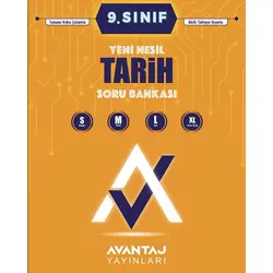 Avantaj 9. Sınıf Tarih Soru Bankası 2024 öncesi müfredat