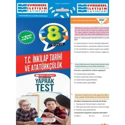 8. Sınıf T.C. İnkılap Tarihi ve Atatürkçülük Yeni Nesil Video Çözümlü Yaprak Test