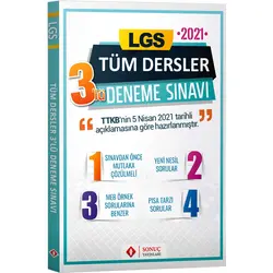 Sonuç LGS Tüm Dersler 3 lü Deneme