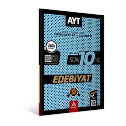 A Yayınları AYT Edebiyat Son 10 Yıl Çıkmış Sorular 2012-2021