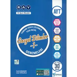 AYT Sosyal Bilimler-1 30 Deneme Toprak Yayınları