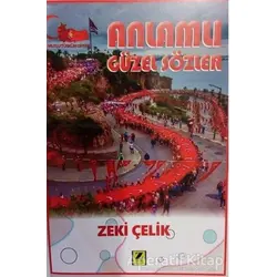 Anlamlı Güzel Sözler - Zeki Çelik - Zinde Yayıncılık