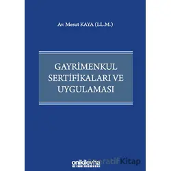 Gayrimenkul Sertifikaları ve Uygulaması - Mesut Kaya - On İki Levha Yayınları