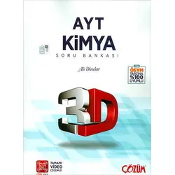 Çözüm 3D AYT Kimya Soru Bankası