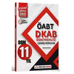 2024 ÖABT DKAB Son 11 Yıl Orijinal Çıkmış Sınav Soruları Video Çözümlü - Kolektif - Dijital Hoca