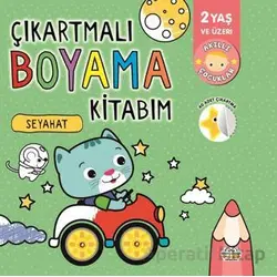 Çıkartmalı Boyama Kitabım - Seyahat - Kolektif - 0-6 Yaş Yayınları