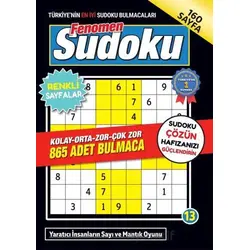 Fenomen Sudoku 13 - Kolektif - Maxi Yayıncılık