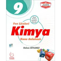 Palme 9.Sınıf Fen Liseleri Kimya Konu Anlatımlı 2024 öncesi müfredat