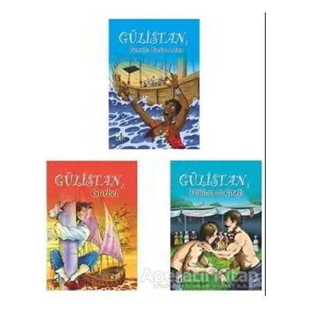 Gülistan (3 Kitap Takım) - Şirazlı Şeyh Sadi - Damla Yayınevi