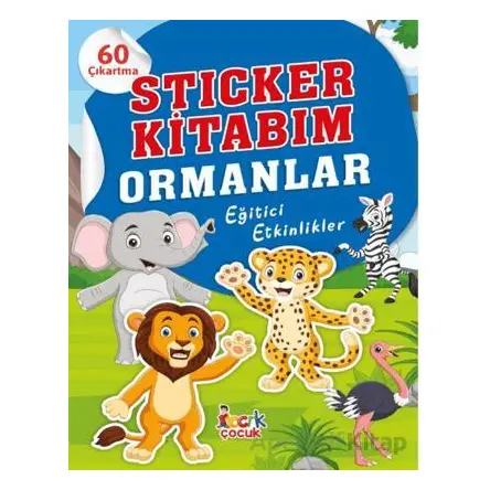 Sticker Kitabım Ormanlar - Kolektif - Bıcırık Yayınları